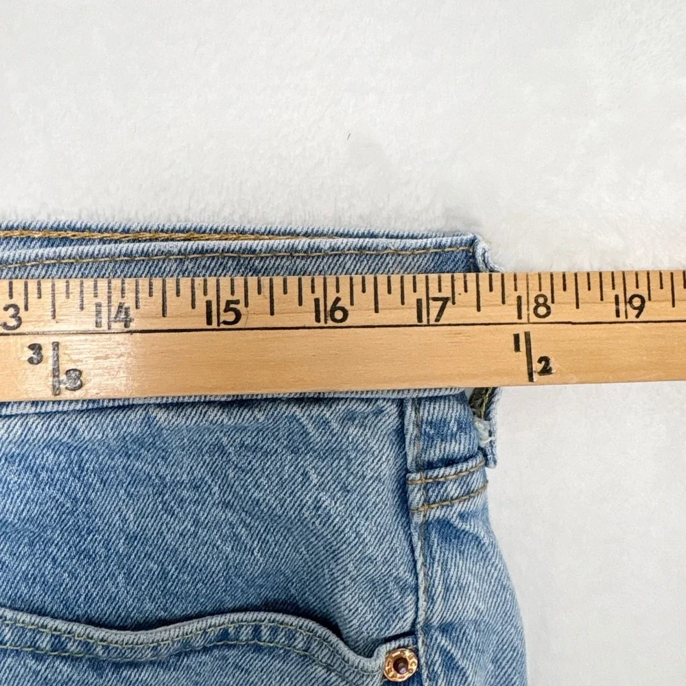 Levi's 505 Light Wash Straight Leg Jeans W34 L30 Skater Normcore Denim